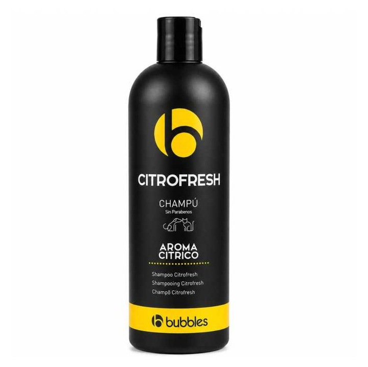 Bubbles CitroFresh sampon kutyáknak és macskáknak citrus illattal, gyakori használatra, 1L