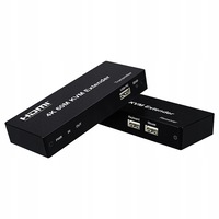 Prelungitor HDMI KVM Spacetronik 60m 4K30Hz