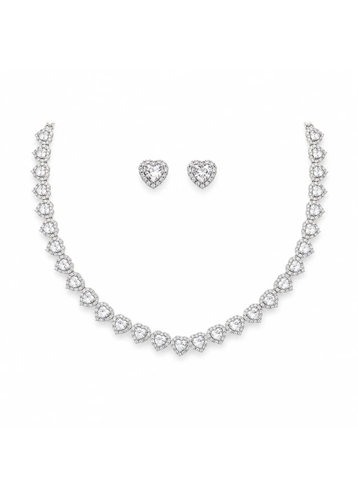 Arianna Grande Heart Of Silver Tennis Ékszer Szett
