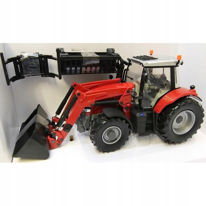 Britains Massey Ferguson 6616 traktor, fém és műanyag, 1:32, nagy kerekek, működőképes, 3+ év