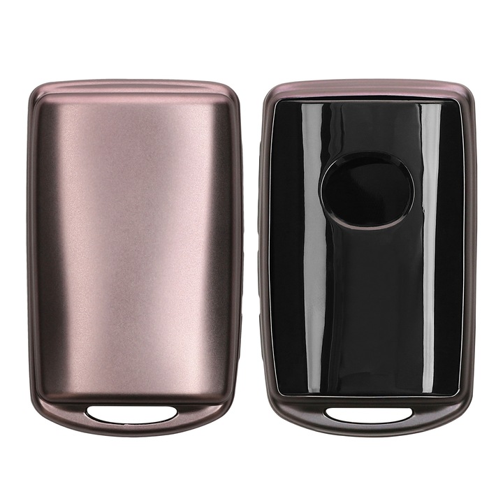 Husa cheie auto Kwmobile pentru Mazda 3 6 CX-30 CX-50 CX-60 CX-90, anti-alunecare, TPU, negru mat
