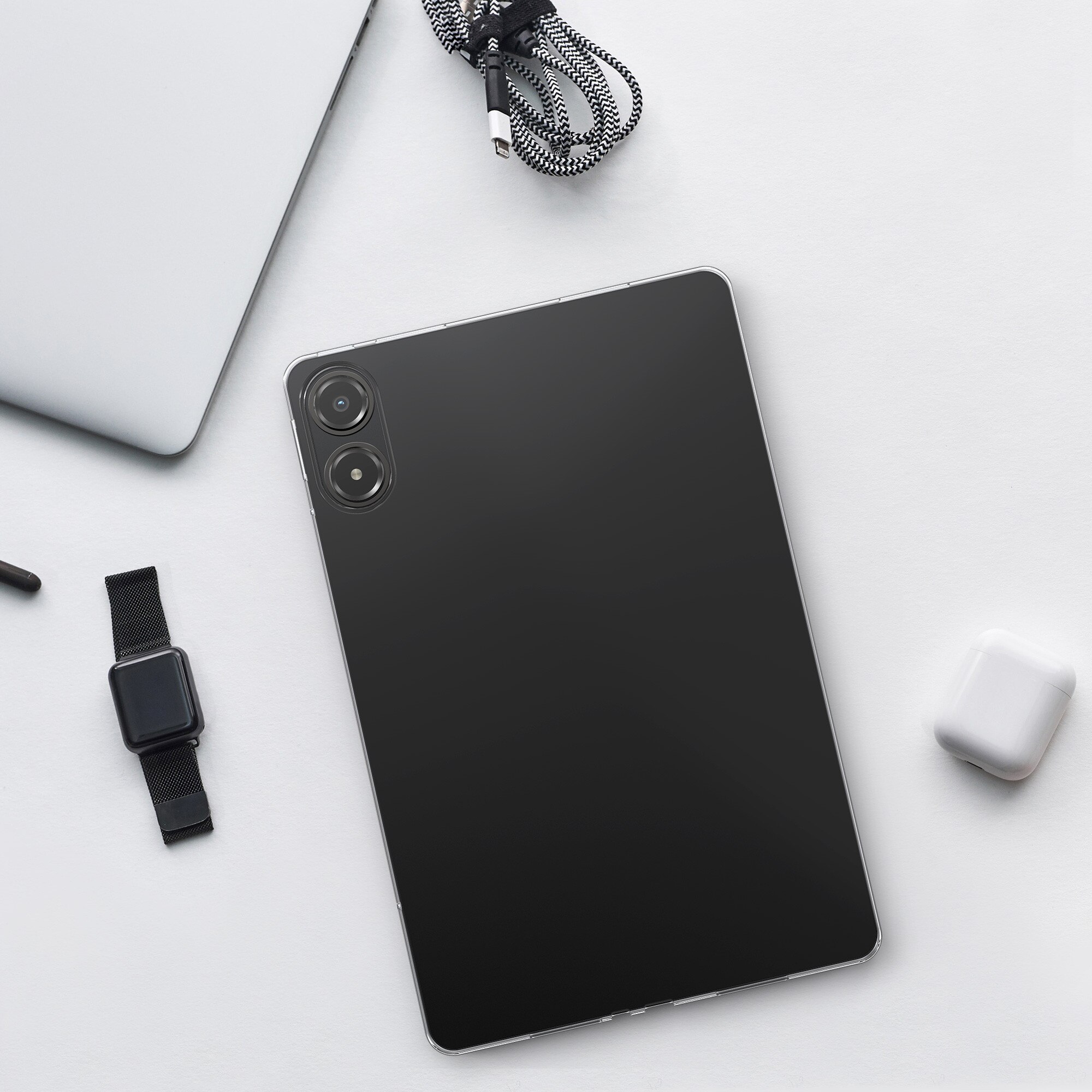 Husa tip carcasa Kwmobile pentru Xiaomi Redmi Pad Pro, TPU, transparent, anti-alunecare