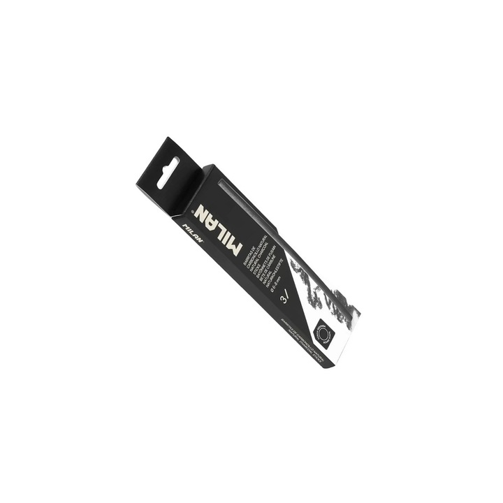Carbune artistic, negru, 6-8 mm pentru schite si desene expresive MILAN sku11