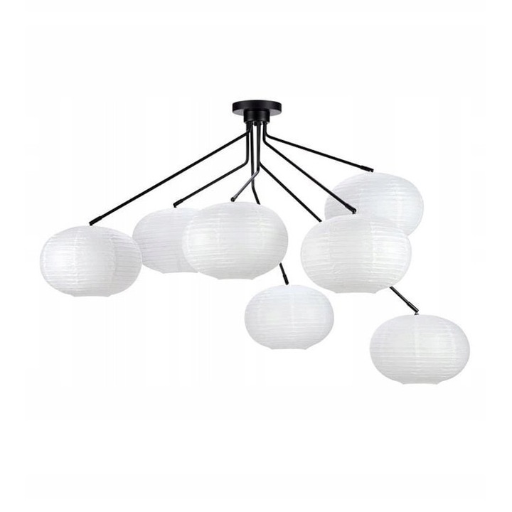 Lampa GALAXY Plafon 108216 Markslojd, 7 Abad Haruree, Negru/Alb