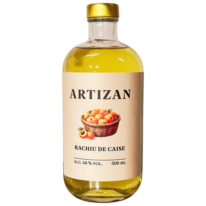Artizan - Rachiu de caise alc 40% vol, st 500 ml