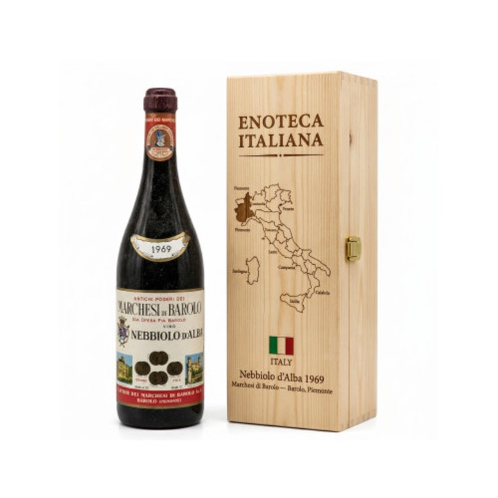 VIN VINOTECA 1969 - Nebbiolo d´Alba - Marchesi Di Barolo, 0.75L, Italia