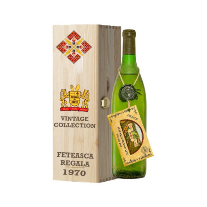 Vin de vinoteca Feteasca Regala 1970 - Minis, 0.75L