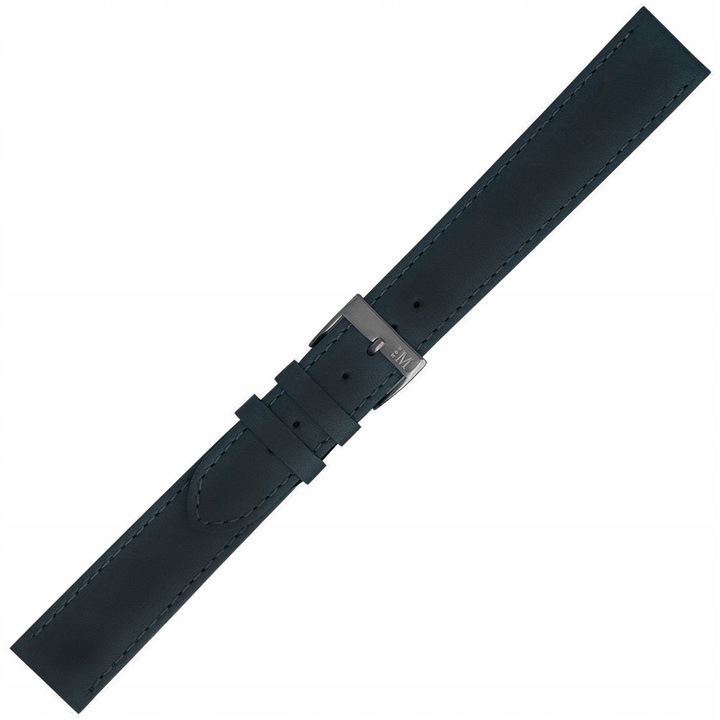 Curea ceas Morellato natural pele albastru 12mm