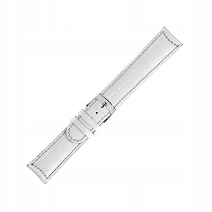 Curea ceas Morellato A01U3882A59017CR22 piele alba 22mm