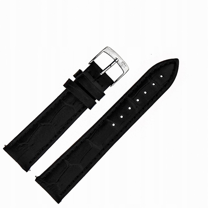 Curea ceas Morellato piele naturala neagra 18mm A01D5192480019CR18