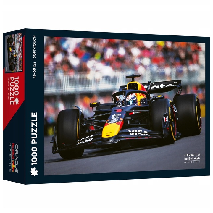 Пъзел 1000 части, Oracle Red Bull Racing, меко докосване, 48x68см