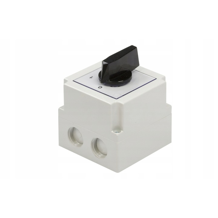 Bütykös kapcsoló 4G25-90-PK 1 pólusú 25A fekete-fehér 90x25mm