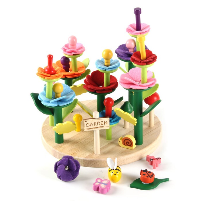 Joc creativ de asamblare flori Mini Garden