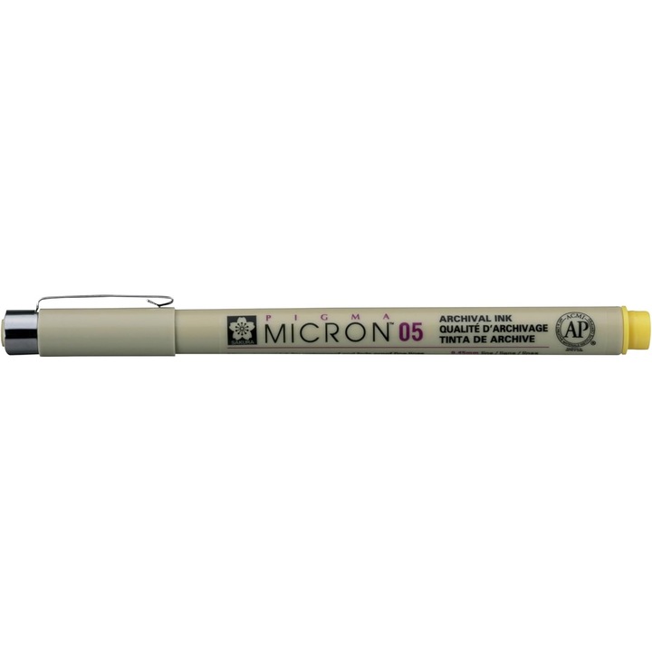 Pix Pigma Micron 0.45mm, Culoare Galben