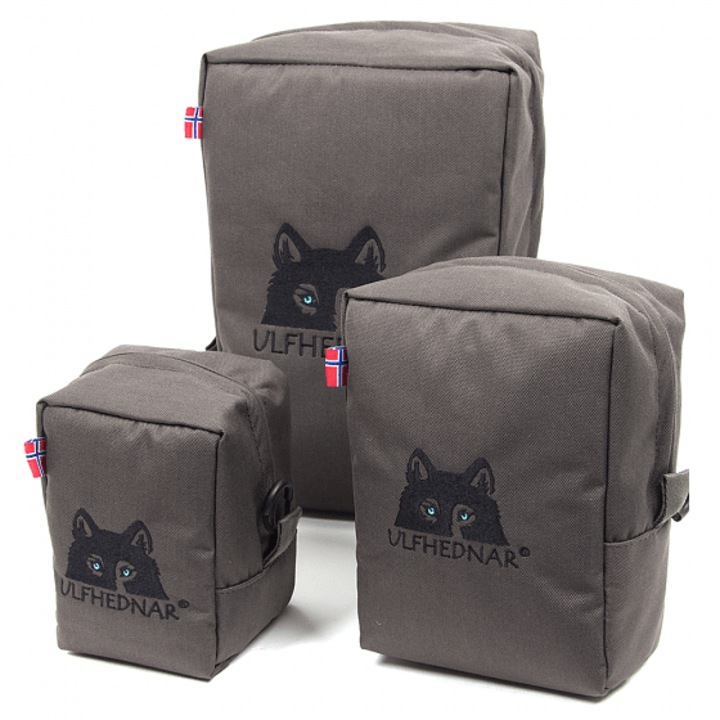 Ulfhednar M sporttáska, Cordura, fekete, 20x15x8cm