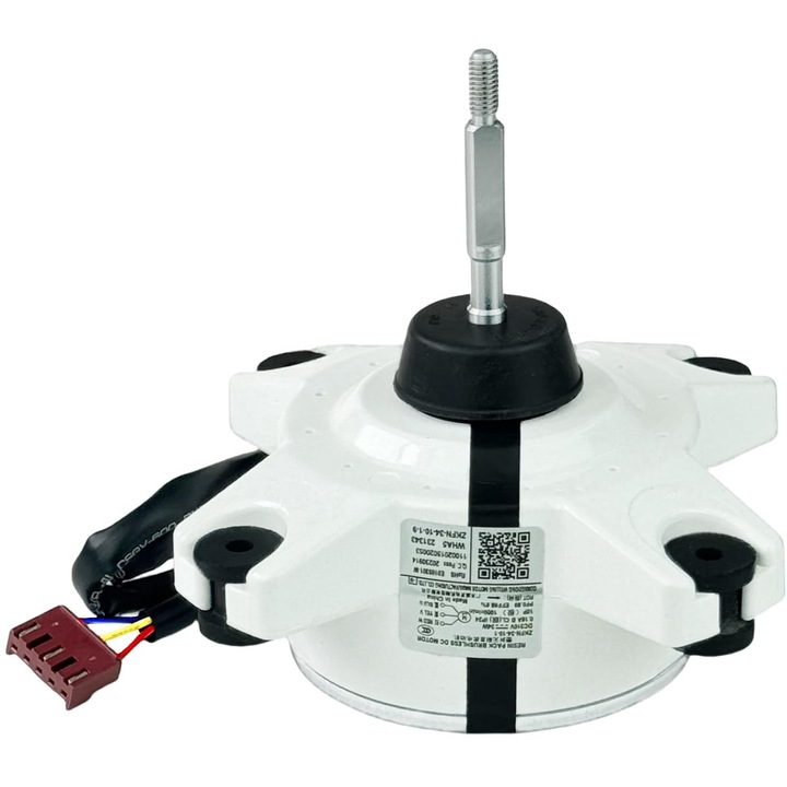 Légkondicionáló ventilátor motor, 34W, 310V, 8mm, 96mm, 3 vezeték, kefe nélküli