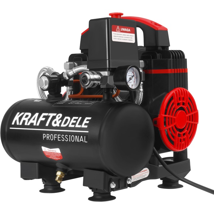 Kraft&Dele KD4069 olajmentes kompresszor 950W 5L 8bar