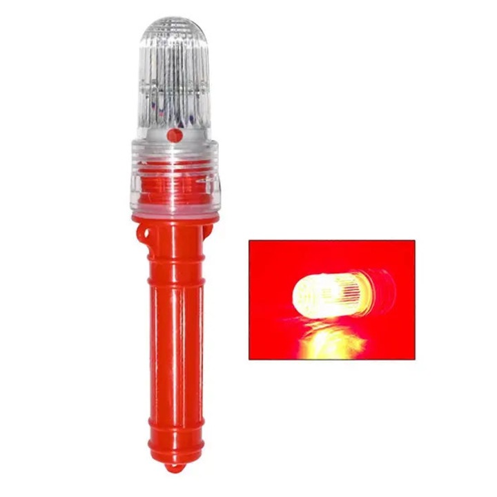 Lumina LED de urgenta impermeabila, control inteligent, rosu, 2.4x19cm