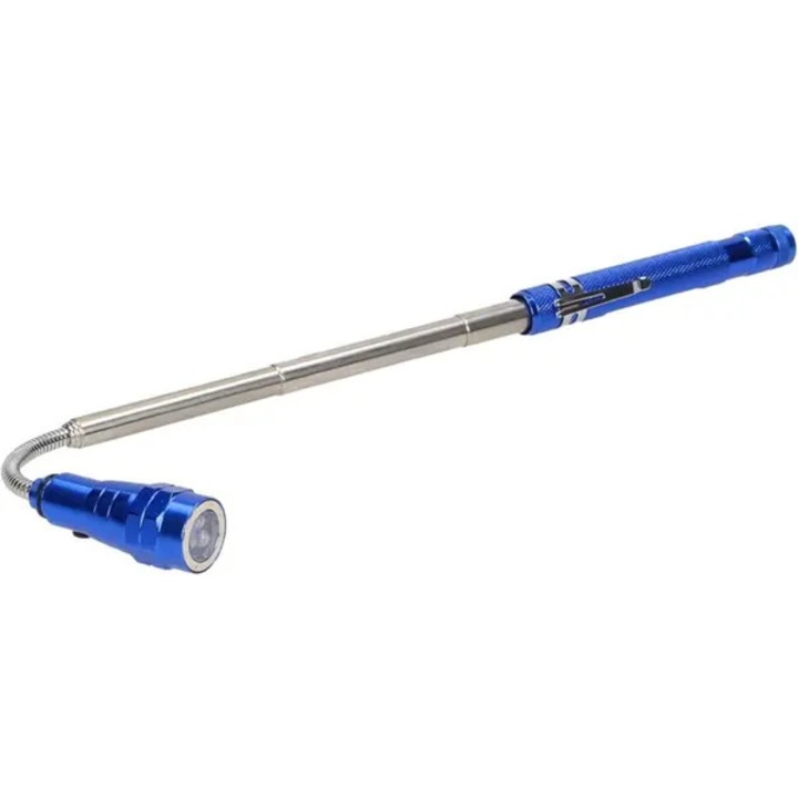 LED teleszkópos lámpa 3x, neodímium mágnes, 17x57cm, hordozható