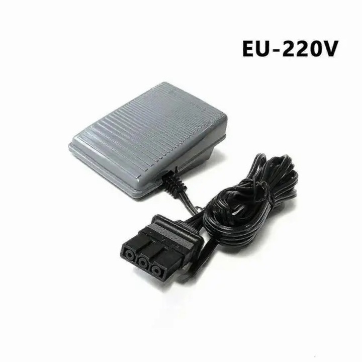 Állítható varrógép pedál vezetékkel, OEM, fekete, univerzális