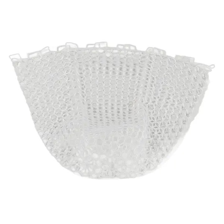 Összecsukható merítőháló, gumírozott anyag, átlátszó fehér, 55cm mélység