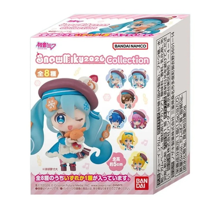 Figura Snow Miku, 2026 Collection, 5 cm
