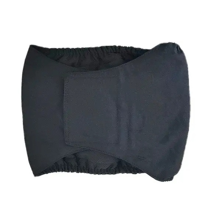 Kutya pelenka, fekete, XS, vízálló, nedvszívó, állítható