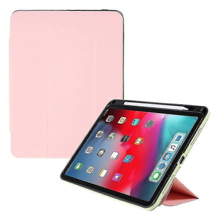 Piros tablet tok, állványos kivitel, EVA anyag, 11 hüvelyk, fogantyúval