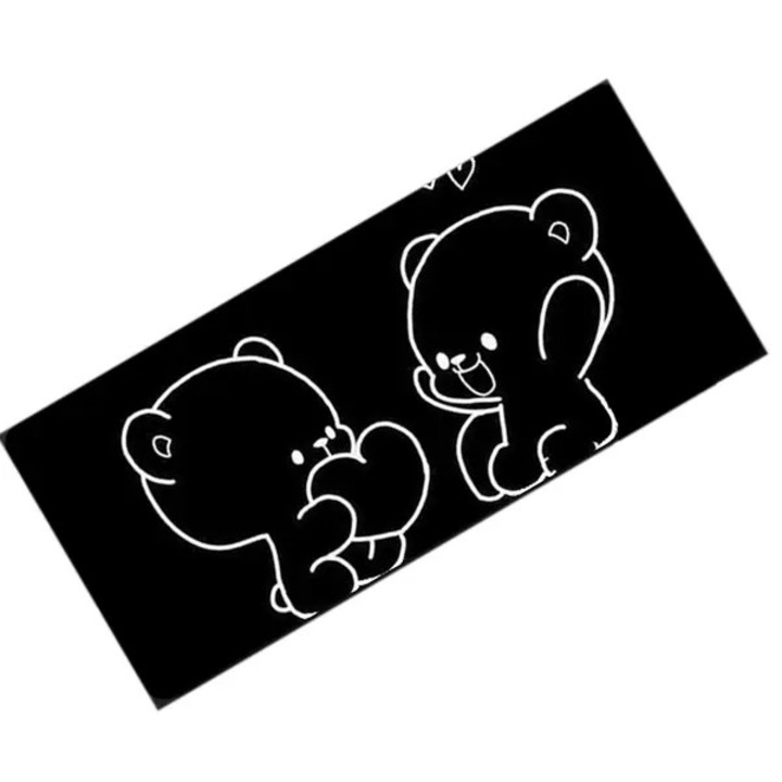 Többszínű egérpad 70x30x0.3cm csúszásgátló gumiból