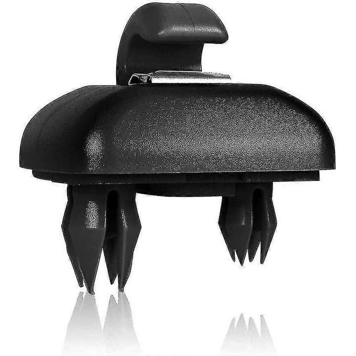 Set 2 carlige suport parasolar interior, negru, universal, 8E0857562, 8U0857562AP, 2 buc