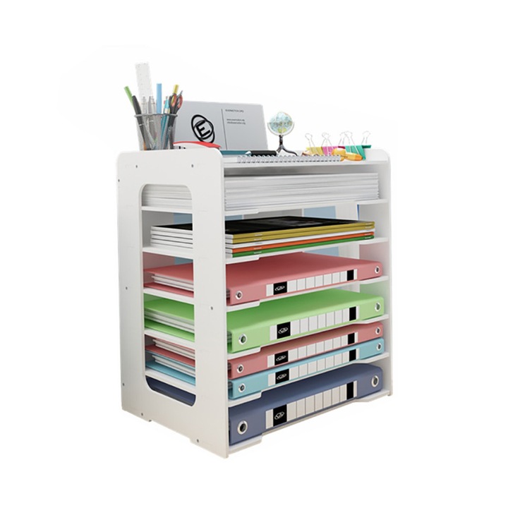 Suport documente birou organizator A4 transparent