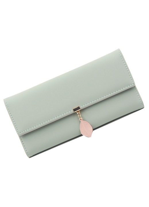 Portofel dama piele PU multicolor 19.5x9.5x2.5cm capacitate mare