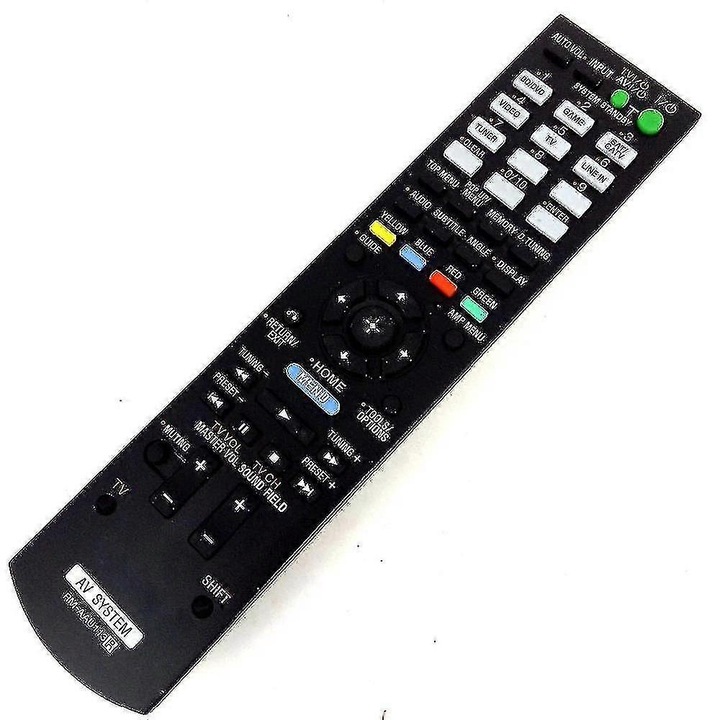 Аудио-видео дистанционно управление, съвместимо със Sony RM-AAU113, IR, 433 MHz
