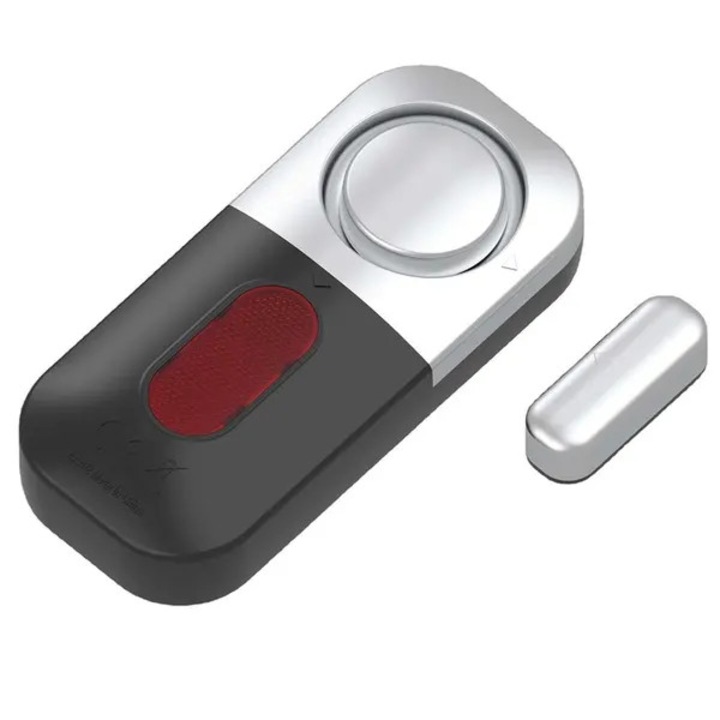 Alarma usa-fereastra wireless 130dB, argintiu, 9.5x4.3x1.9cm, set