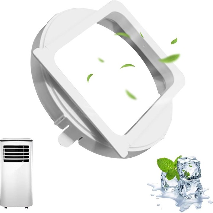 Univerzális légkondicionáló tömlő adapter 15x15 cm, ABS, optimális tömítés