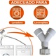 Adaptor Y pentru masini de spalat si masini de spalat vase, 3/4", plastic PA, universal