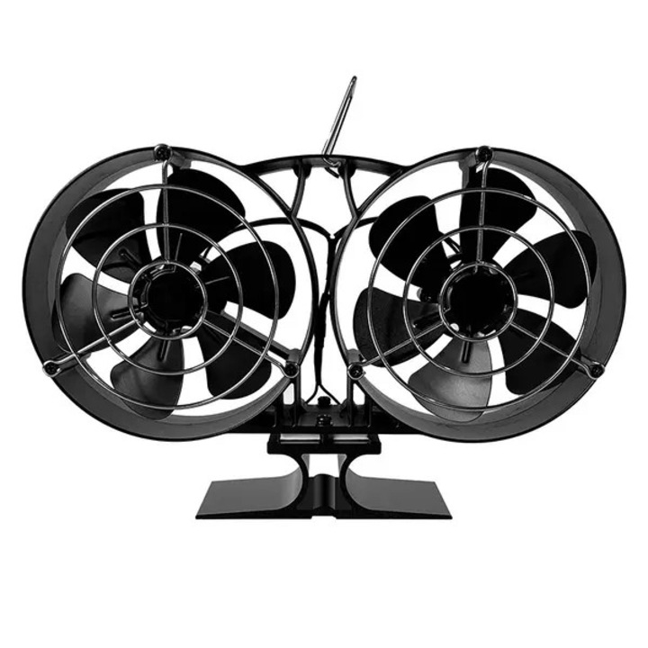 Ventilator soba, eficient, negru, 26x16x6cm