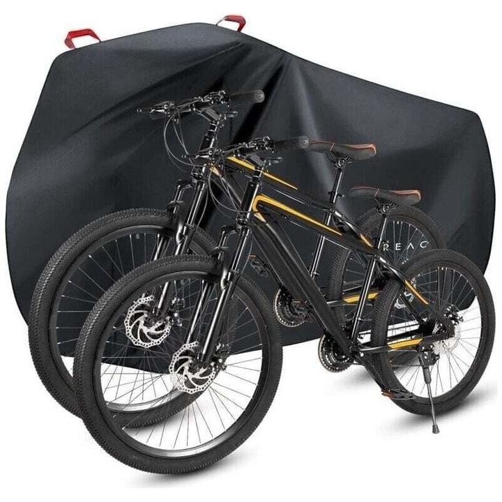 Husa bicicleta impermeabila 210D Oxford, rezistenta, reflectorizanta, XL 200x70x110cm
