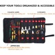 Organizator scule multifunctional, material Oxford, rezistent, 57x36cm