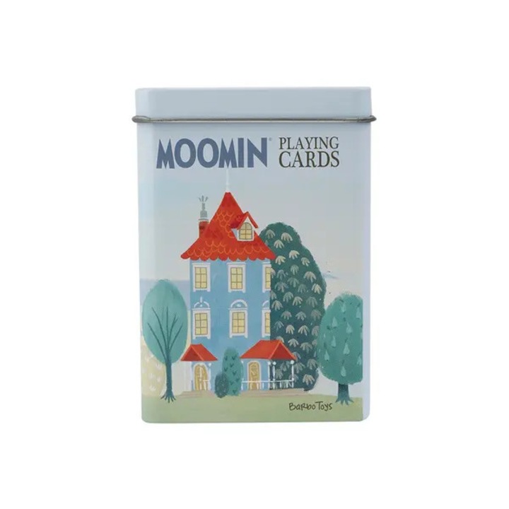 Moomin játékkártya szett, tematikus illusztrációk, többszínű, standard