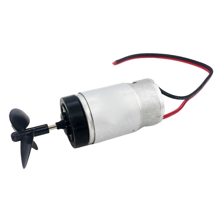Мотор за лодка 12V, бърза скорост, метал, 5.7x3.8см, ляв/десен по избор
