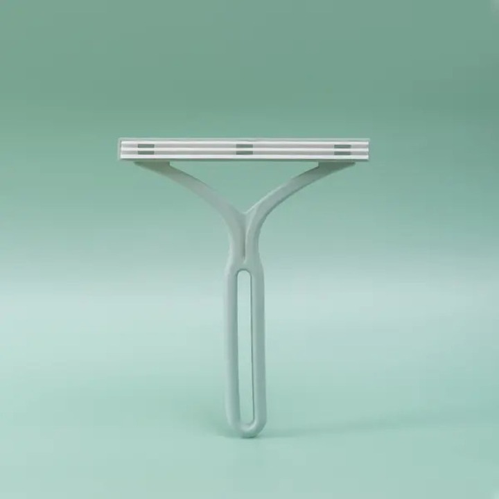 Indepartator de scame manual FY-K0518, plastic, 12.5 x 15 cm, verde, 1 buc.