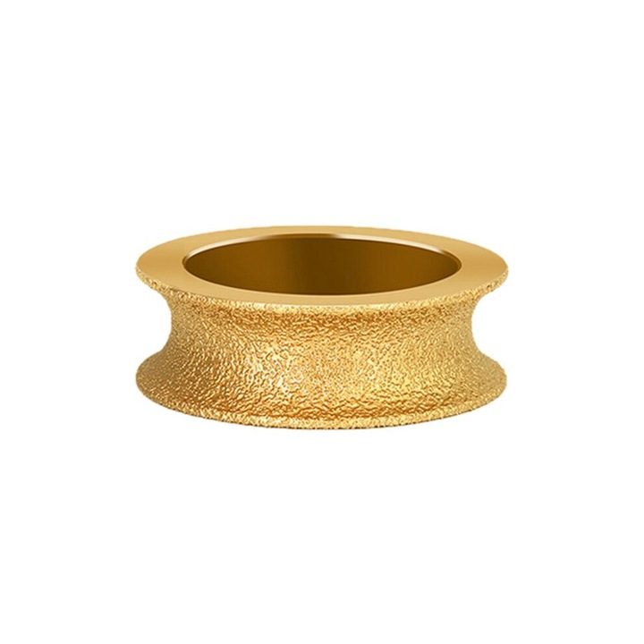 Disc diamantat pentru polizor unghiular, grosime 20mm, auriu, 75x20mm