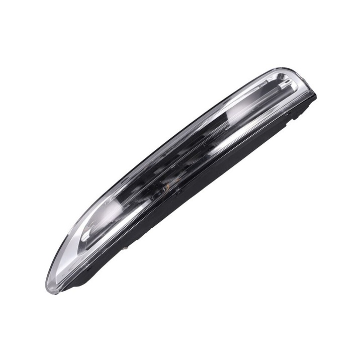 Lampa LED de zi fata stanga pentru Cayenne 958 2011-2014 negru transparent 95863118110
