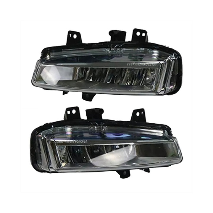 2 db LED ködlámpa szett, átlátszó, fekete, 2015-2019 2.0L