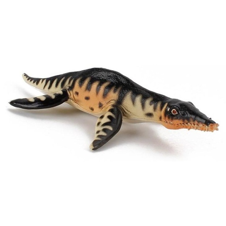 Liopleurodon dinoszaurusz figura, PVC, többszínű, 15x7x5cm
