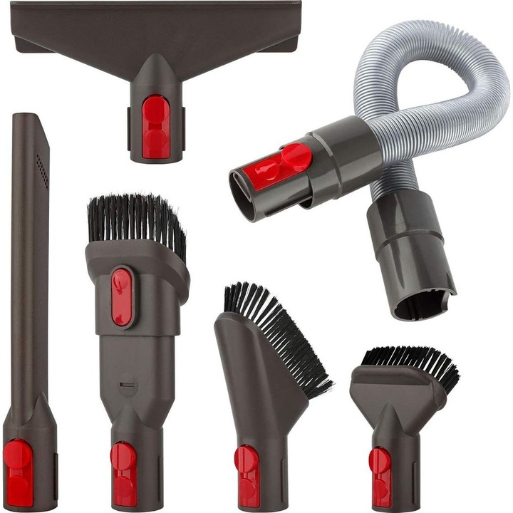 Комплект аксесоари за прахосмукачка, съвместим с Dyson V7 V8 V10 V11 SV10 SV11, многоцветен