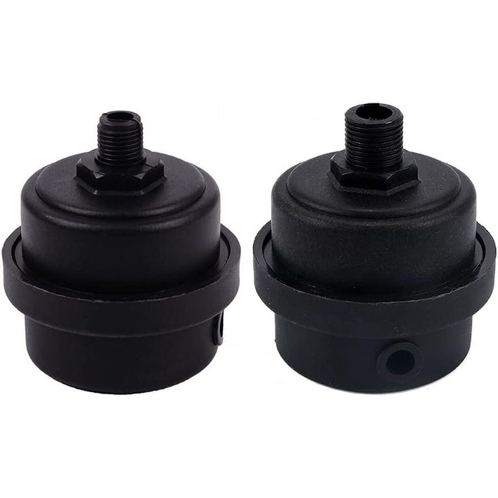 Set 2 filtre plastic silentioase compresoare 1/4" 12mm