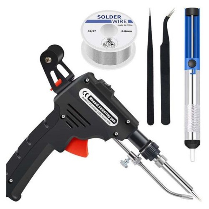 Pistol de sudura multifunctional 3 in 1, usor, pentru metal, set