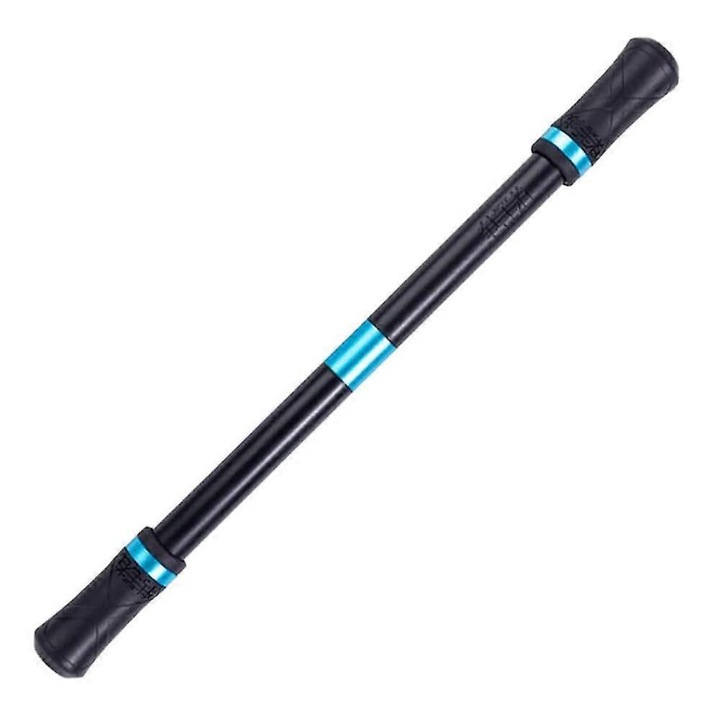 Kék-fekete forgó toll 21.6cm, kiegyensúlyozott ABS-ből és alumíniumból